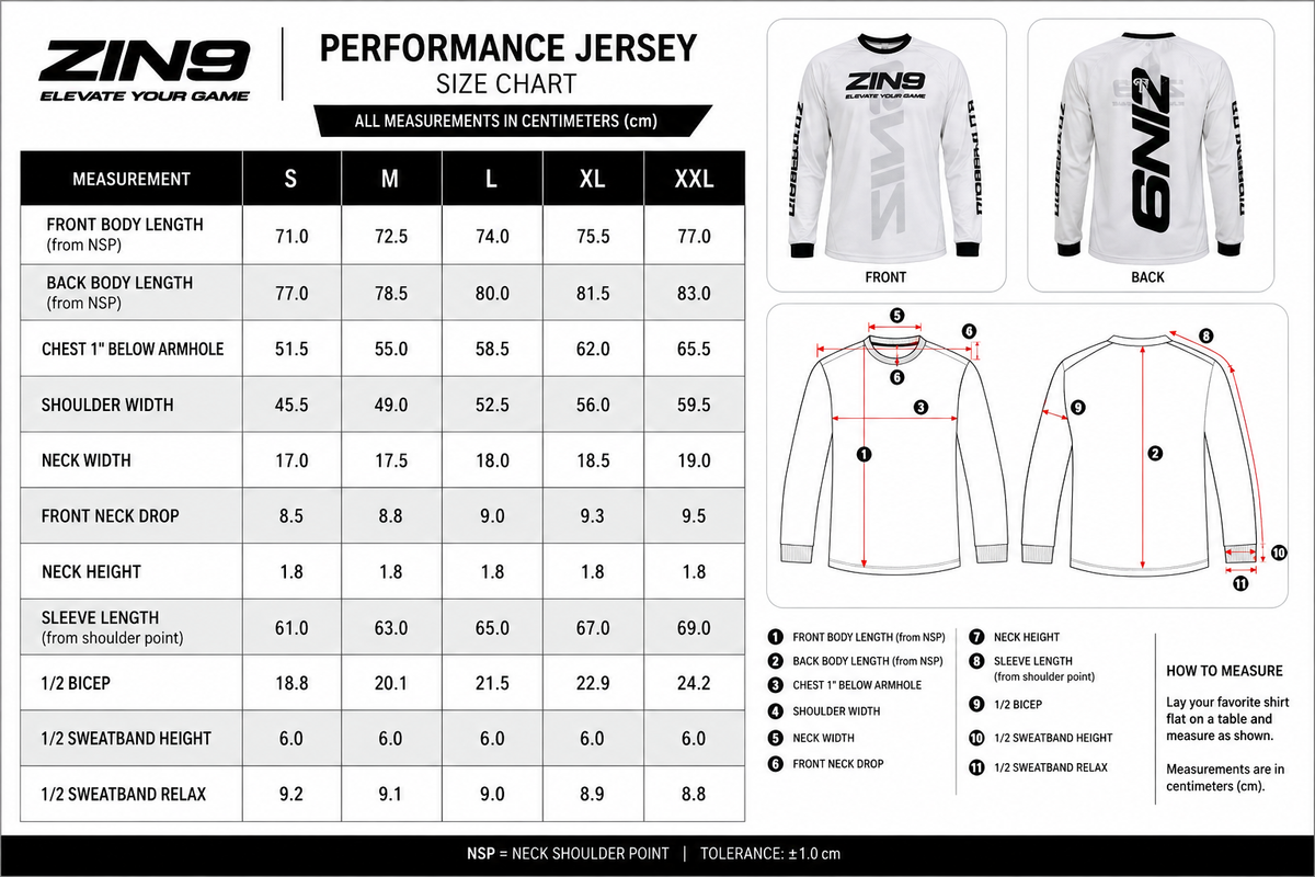 ZIN9™ Sweatband Performance Jersey