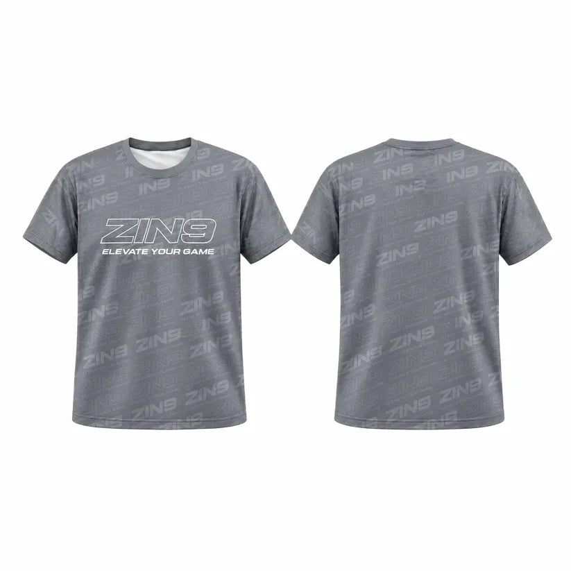 ZIN9™ Men’s Performance T-Shirt – Gray