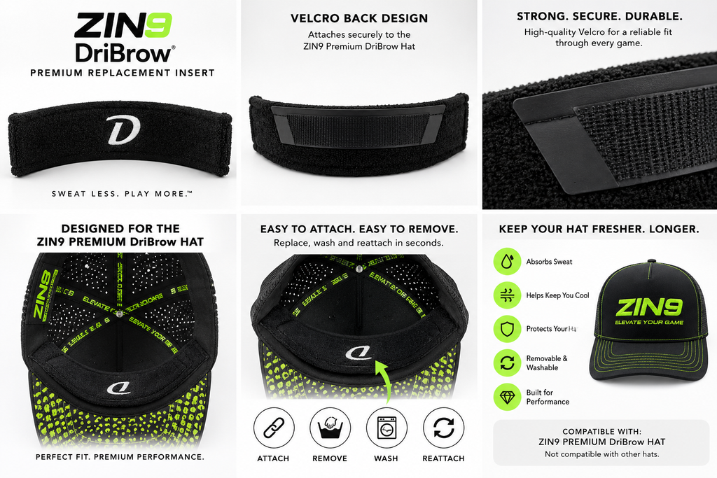 ZIN9™ Premium DriBrow Hat Bundle- First Generation— Introductory Offer