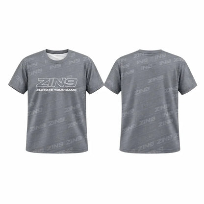 ZIN9™ Men’s Performance T-Shirt – Gray