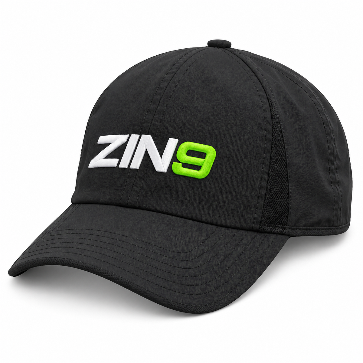 ZIN9™ Unisex Performance Cap – Black